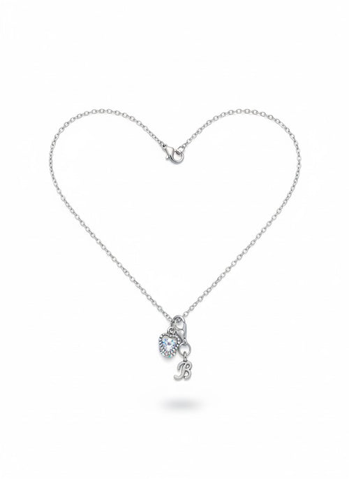 Amore Initial Pendant Necklace