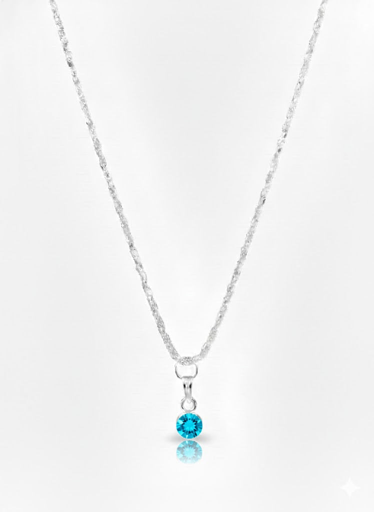 Astraea Birthstone Pendant Necklaces