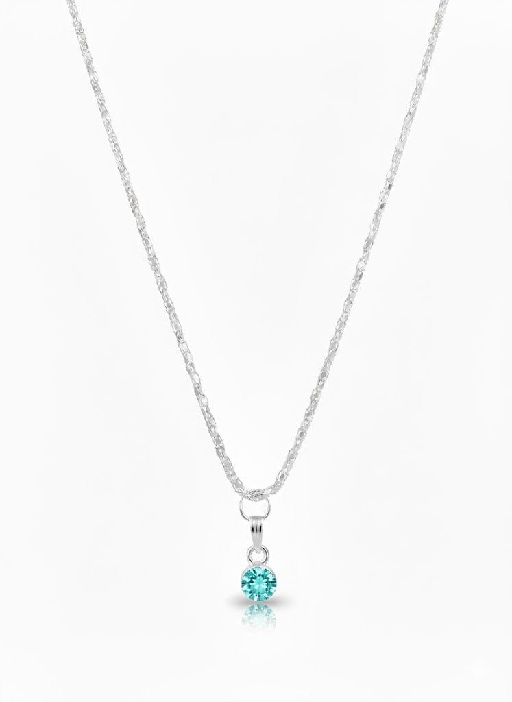 Astraea Birthstone Pendant Necklaces