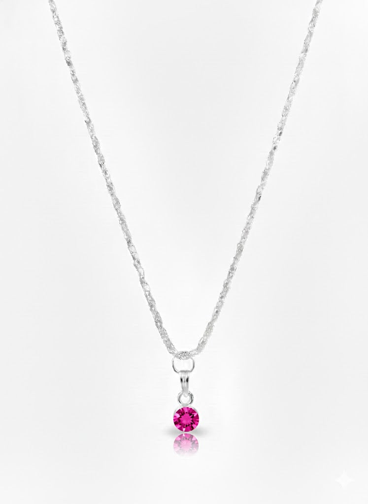 Astraea Birthstone Pendant Necklaces