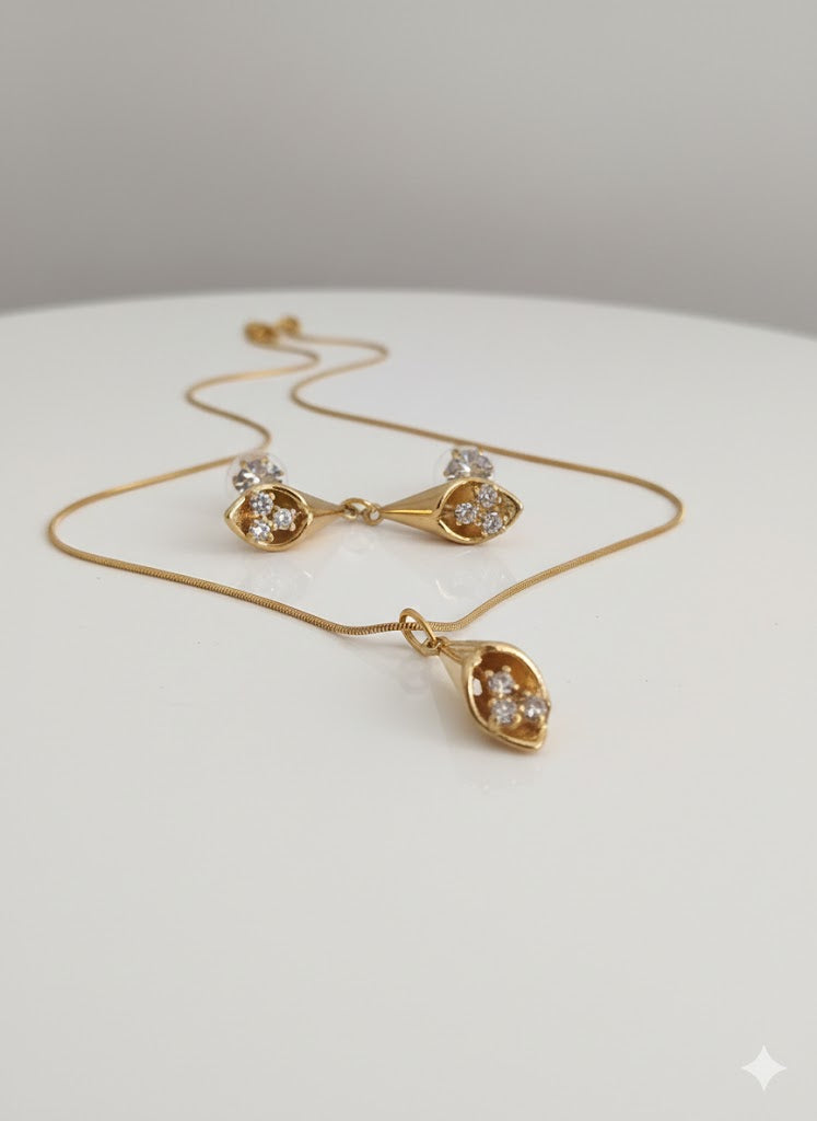 Aurelian Clarity Necklace Set