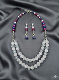 Violet Encore Multi-Pendant Necklace Set