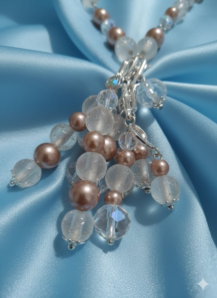 Celestial Earth Tassel Necklace Set