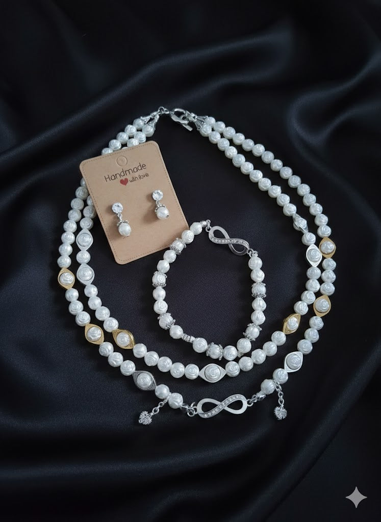 Eternal Bloom Three-Piece Jewellery Set