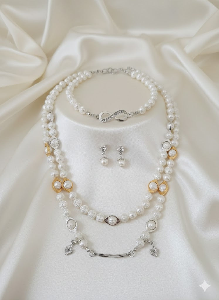 Eternal Bloom Three-Piece Jewellery Set
