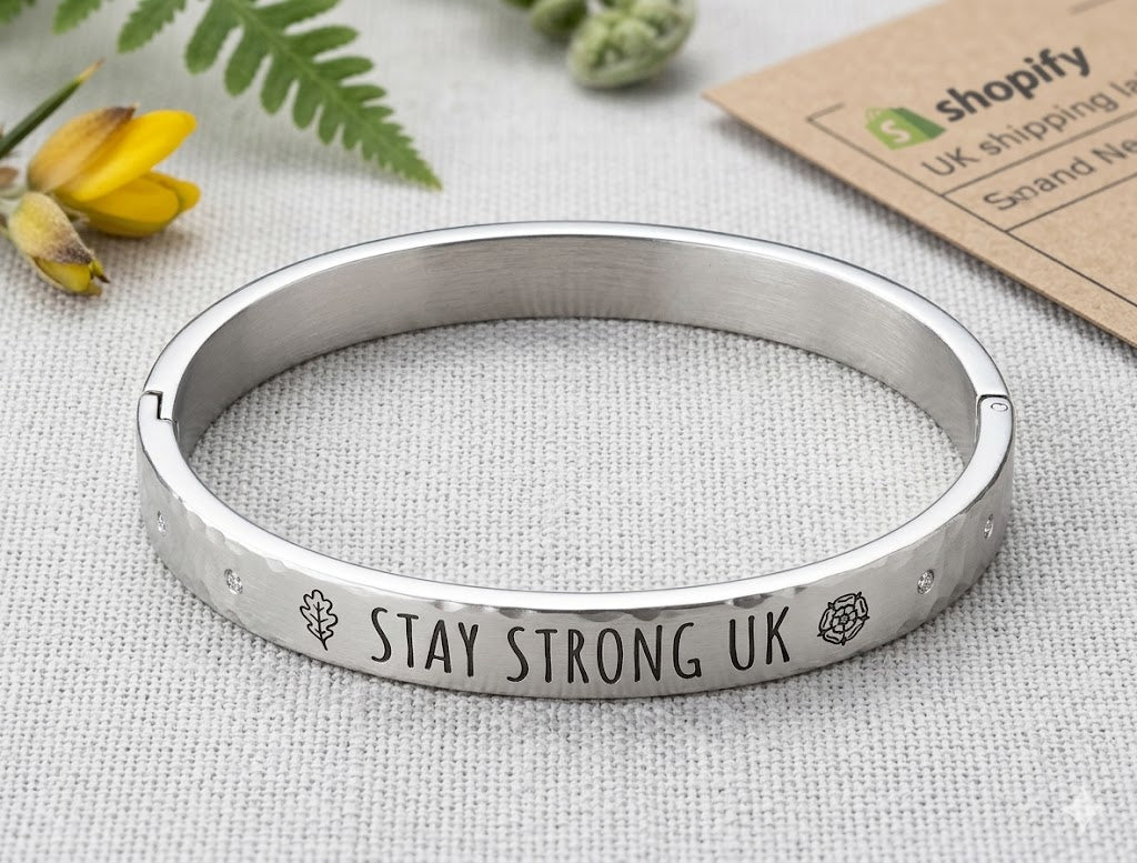 The Crown Collection - Bespoke Steel Cuff