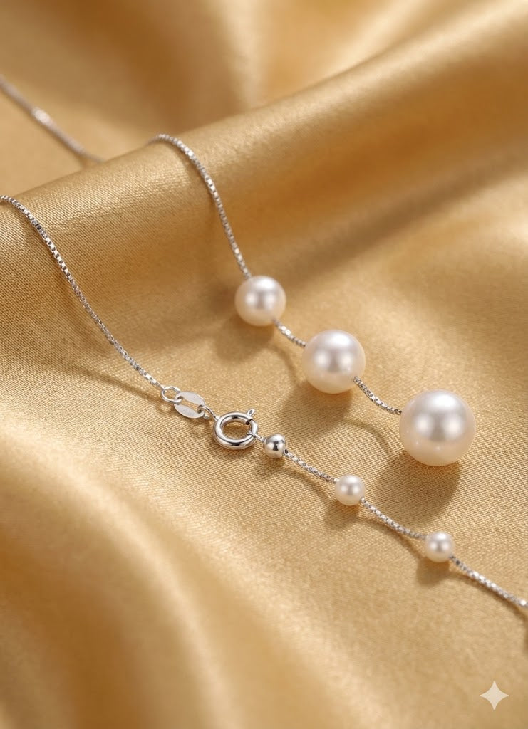 Linear Lustre Necklace
