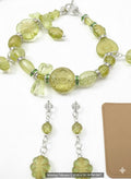 Luminous Rhythm Bracelet and Earring Set
