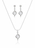 Luxe Encore Pearl & Rhinestone Necklace Set