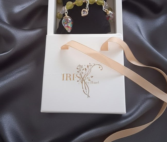 Playbill Pop Charm Bracelet & Earring Set