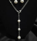 Pure Serenity Pearl & Silver Necklace Set