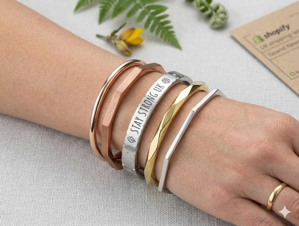 The Crown Collection - Bespoke Steel Cuff