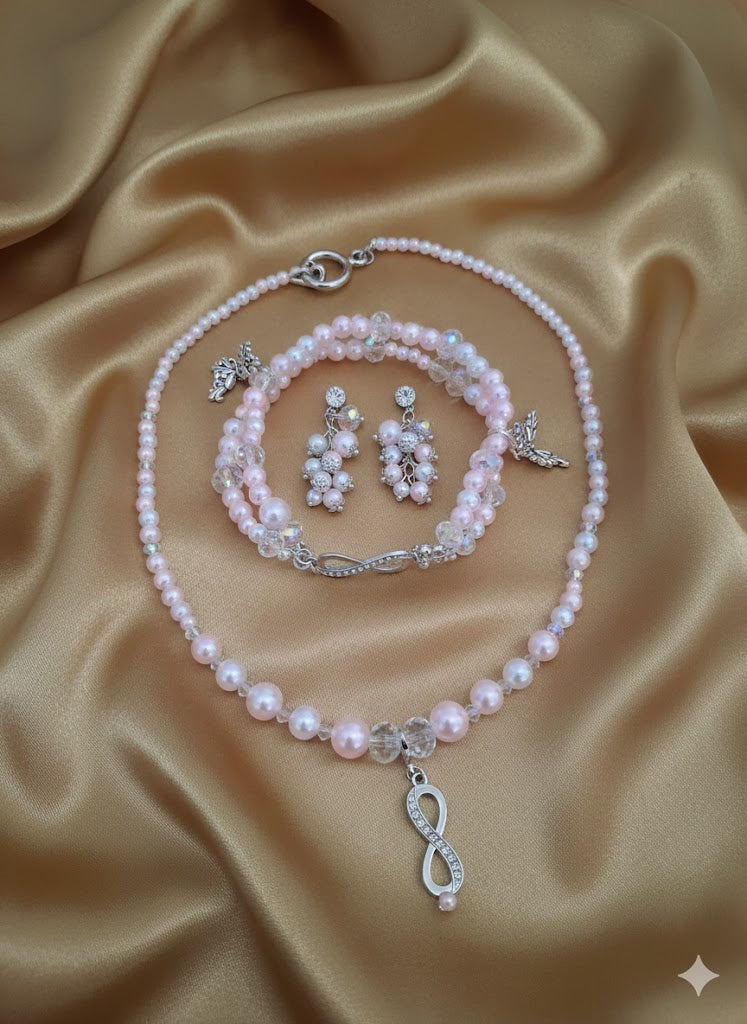 Verdant Dew Three-Piece Jewellery Set