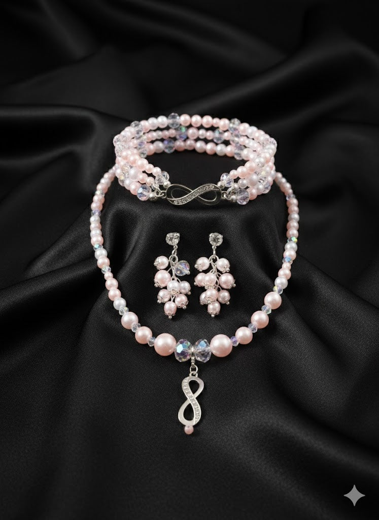 Verdant Dew Three-Piece Jewellery Set