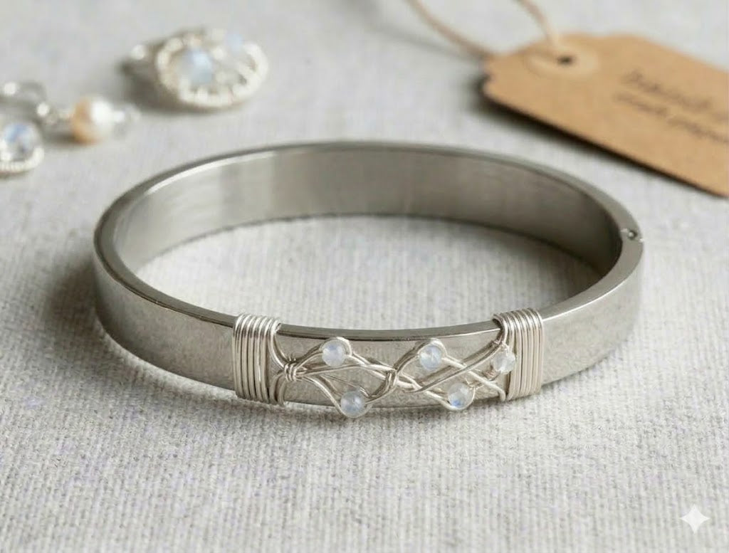 The Crown Collection - Bespoke Steel Cuff