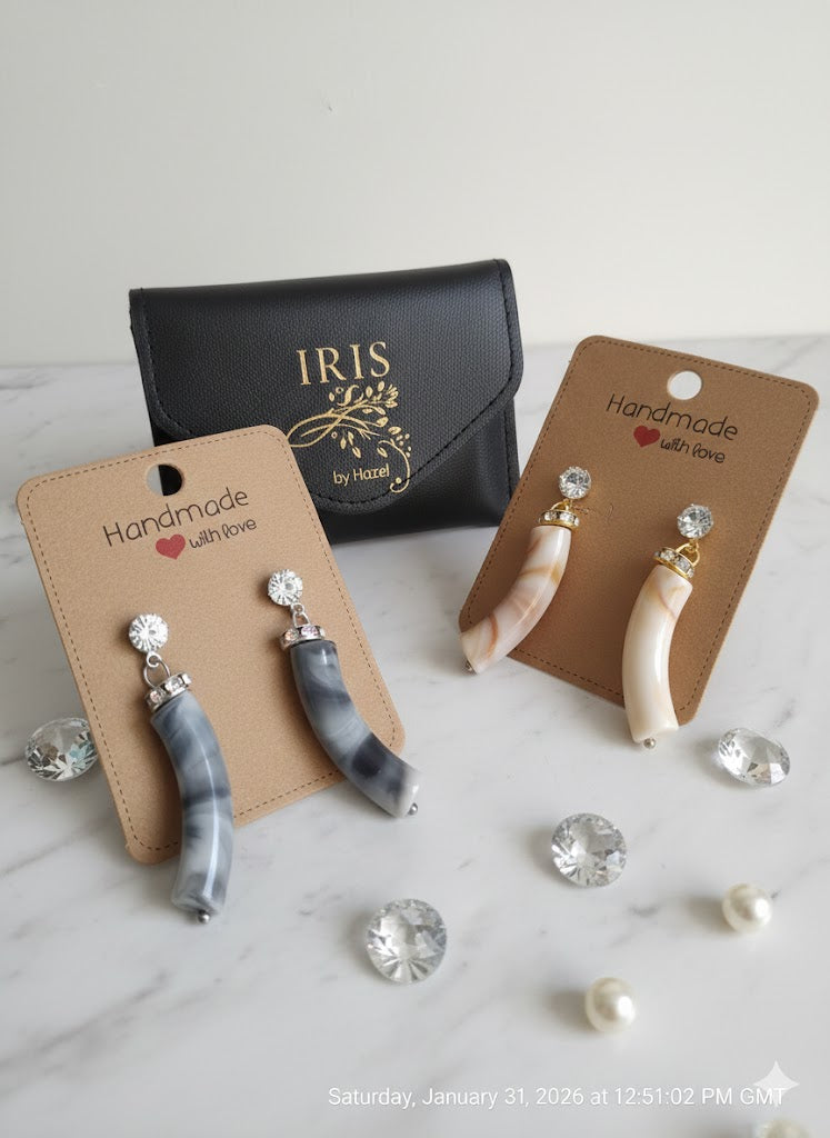 Zira Horn Earrings