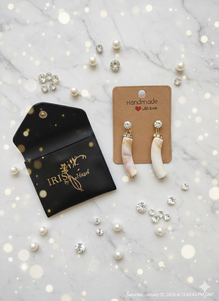 Zira Horn Earrings